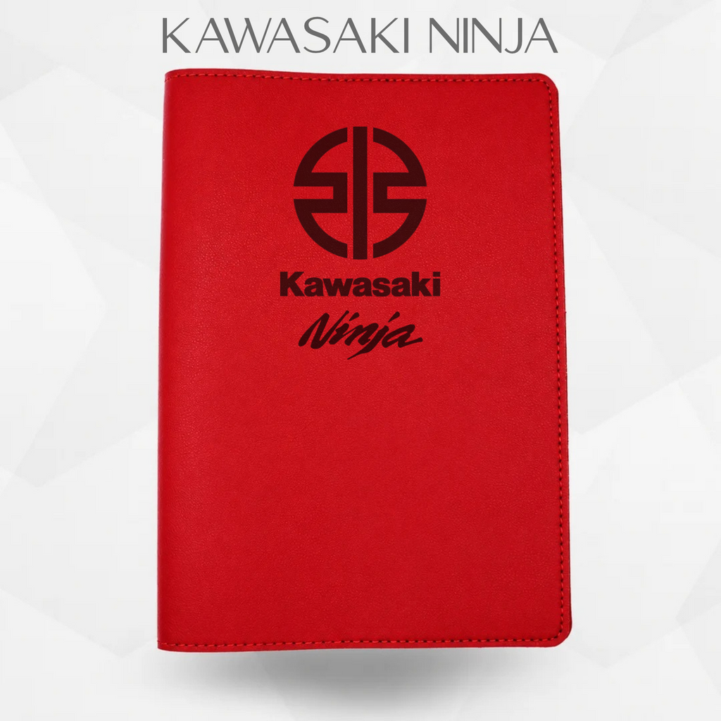 porte document Kawasaki Ninja de couleur rouge