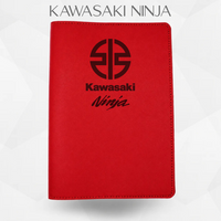 porte document Kawasaki Ninja de couleur rouge