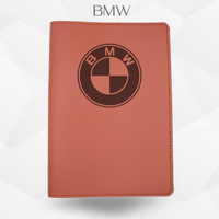 Portadocumenti auto bmw colore marrone