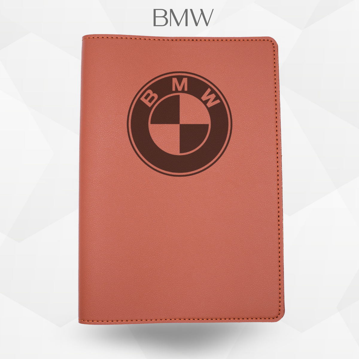 Portadocumenti auto bmw colore marrone