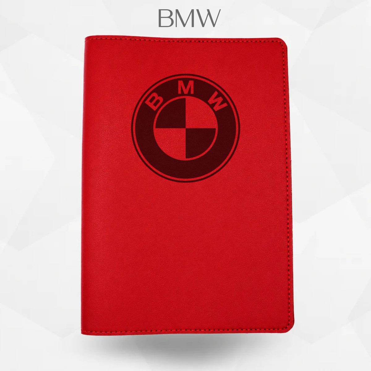 porte document bmw couleur rouge