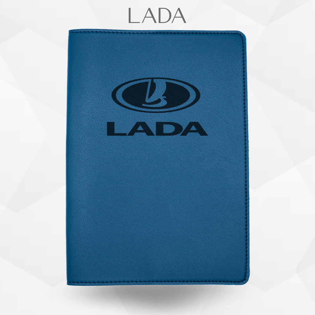 porte document lada de couleur bleu