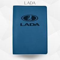 porte document lada de couleur bleu