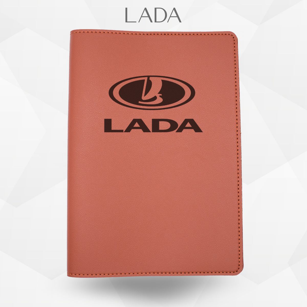 porte document lada de couleur marron