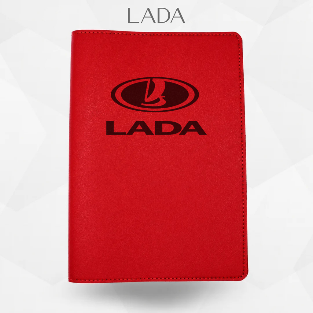 porte document lada de couleur rouge