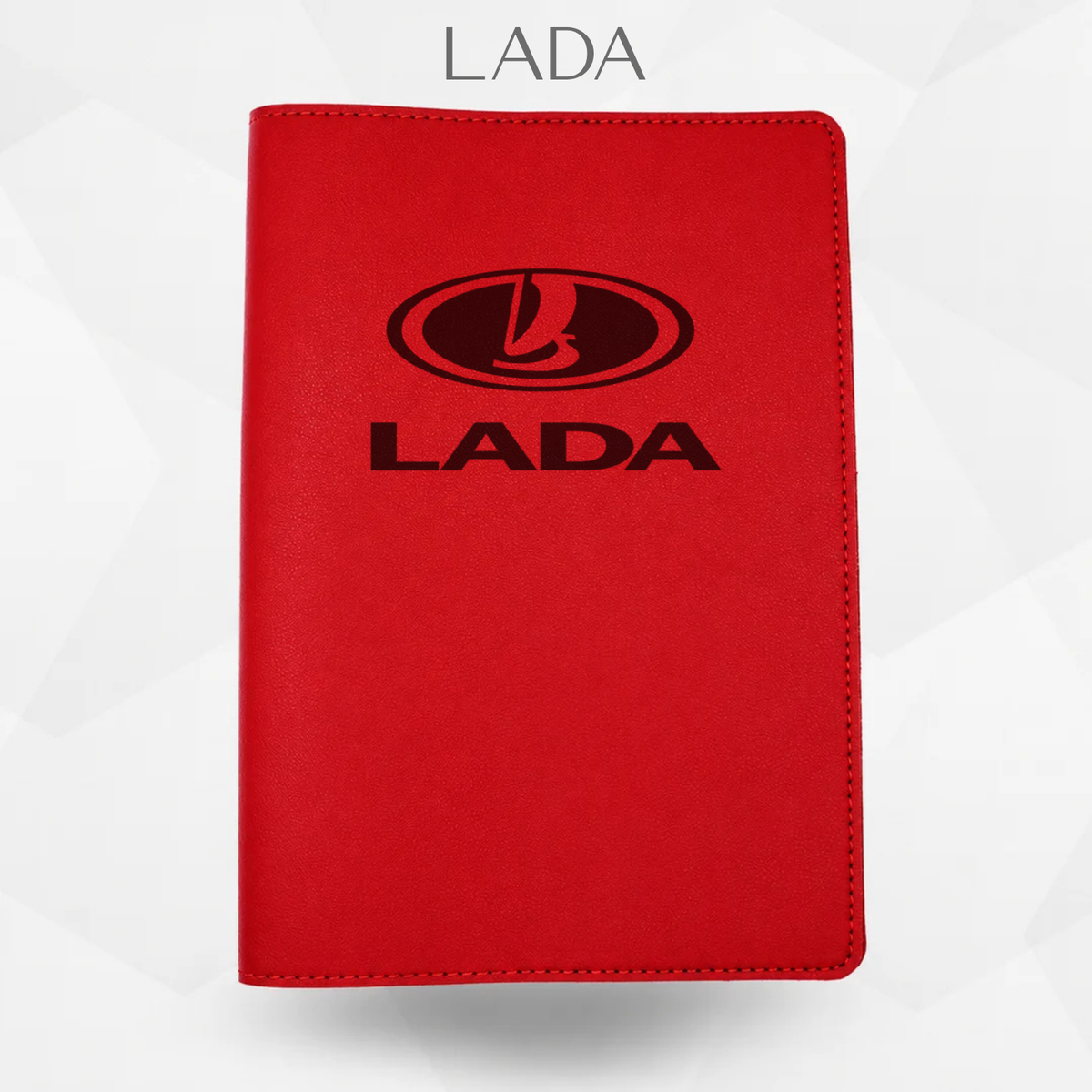 porte document lada de couleur rouge