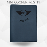 porte document mini cooper Austin de couleur noir