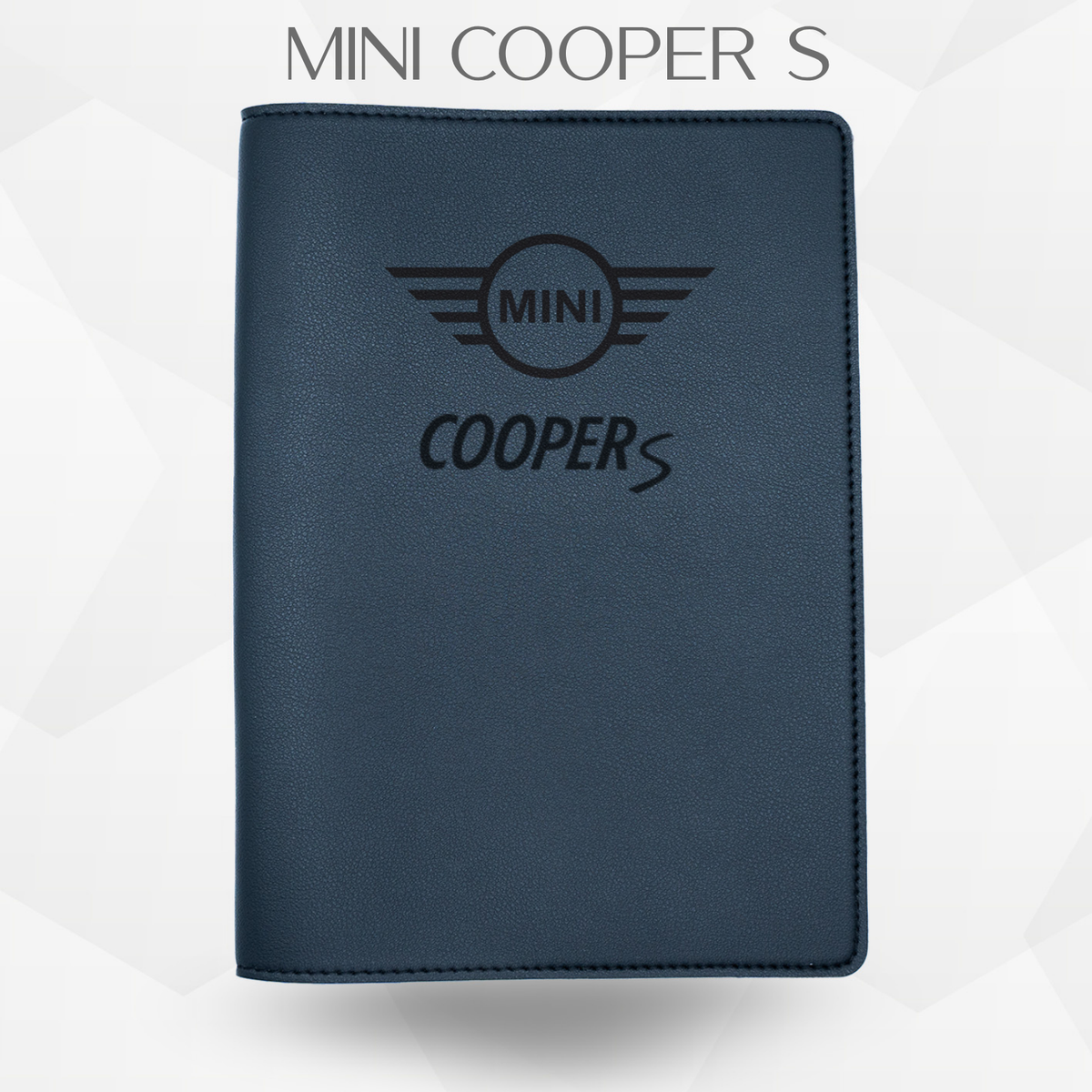 porte document mini cooper S de couleur noir