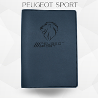 porte document peugeot sport de couleur en noir