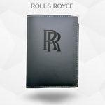 Porte carte grise Rolls-Royce – étui simili cuir gravure laser Atelier Guillot