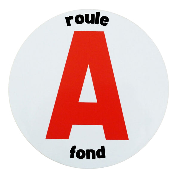 Disco A "Roule à Fond" – Adesivo magnetico