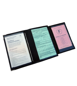 Protection de documents d'un porte carte grise ducati