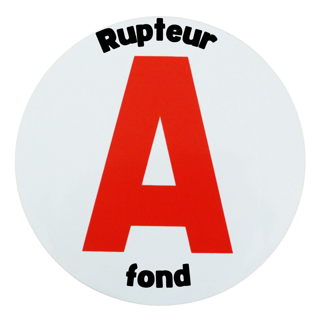 Disque A "Rupteur à bord" – Autocollant Magnétique