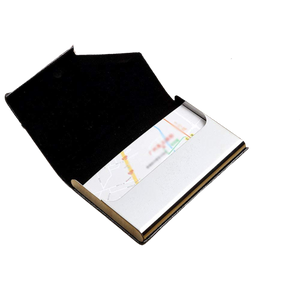 porte cartes de visite en métal