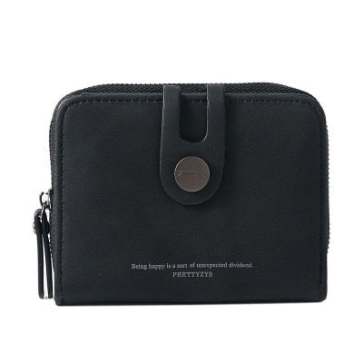 Porte Cartes Zippé Noir