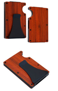 porte carte naturelle pince a billet