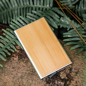 Porte Cartes en bois automatique