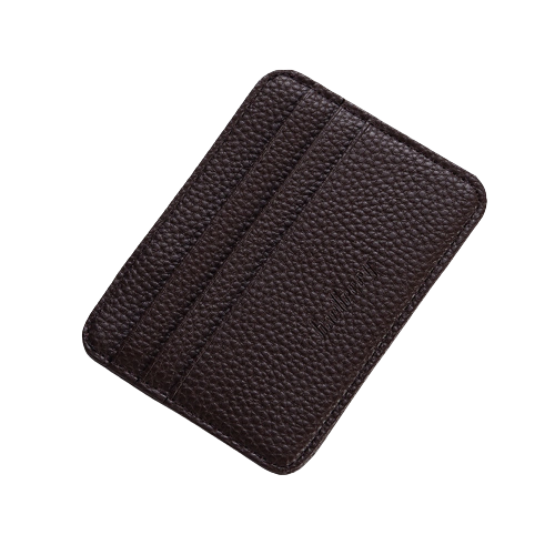 porte cartes en cuir minimaliste
