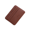porte cartes en cuir marron