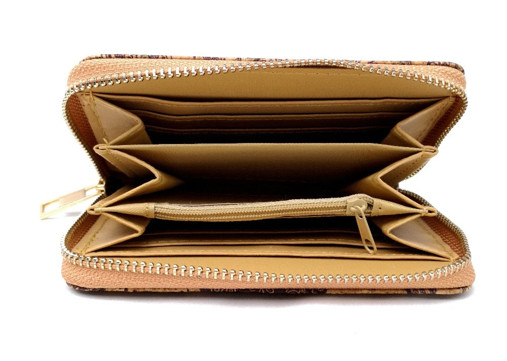 Porte Cartes Zippé femme écolo