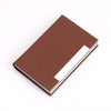 Porte Cartes de visite pour homme de couleur marron 
