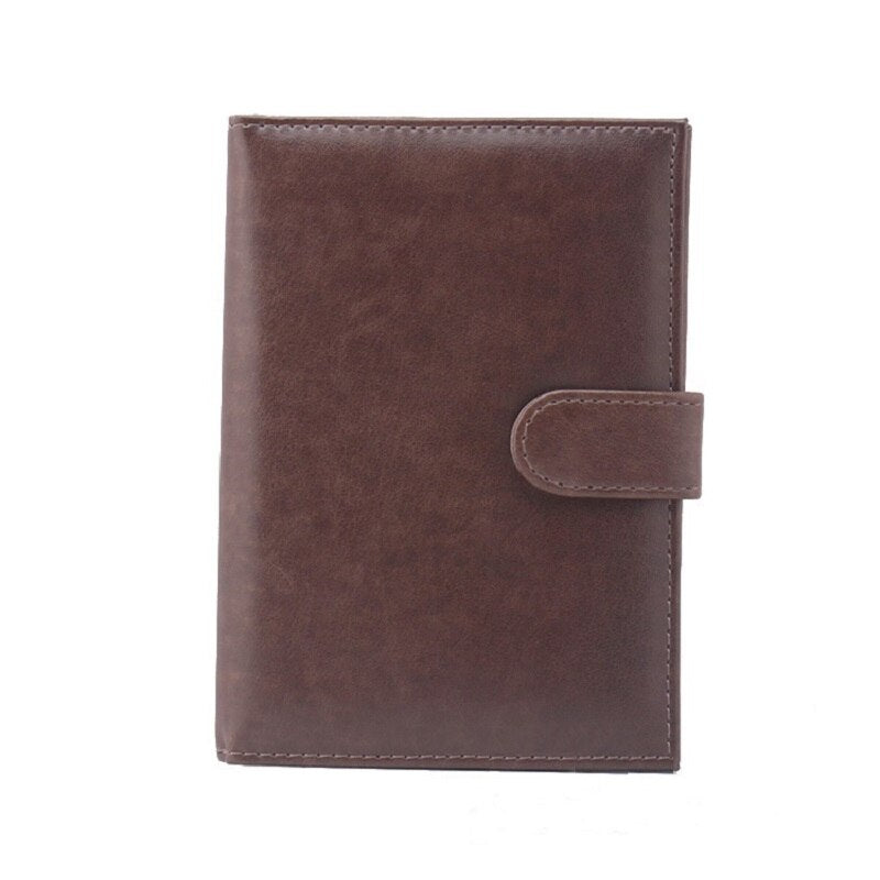 Porte carte grise de couleur marron