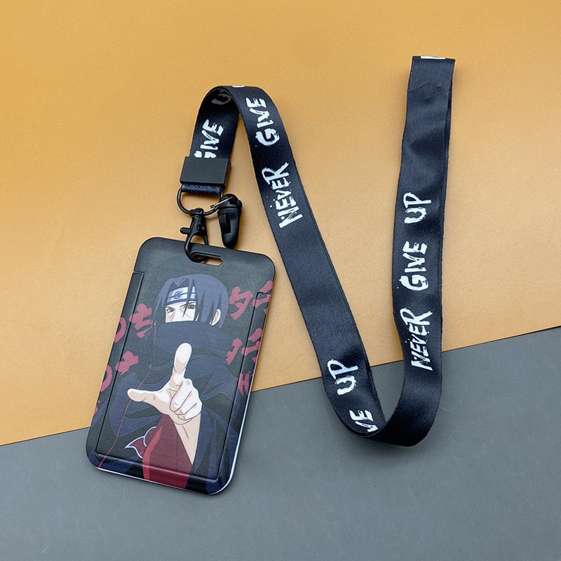 Porte Carte tour de cou Itachi Uchiwa