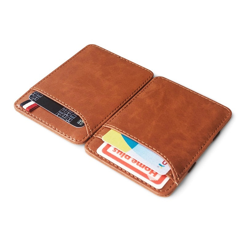 porte cartes en cuir qui se plie