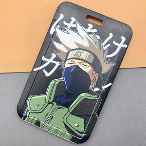 porte carte tour de cou pour les fan de Kakashi Hatake