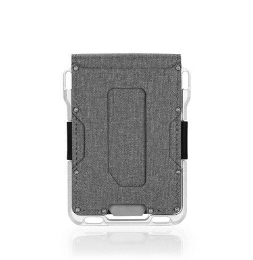 Porte Cartes Rigide de survie Gris