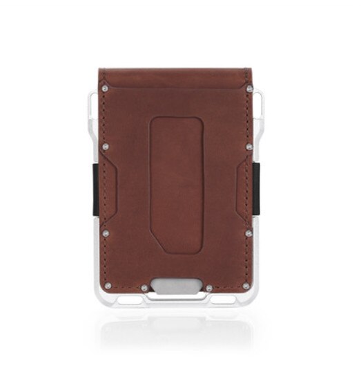 Porte Cartes Rigide de survie de couleur marron$