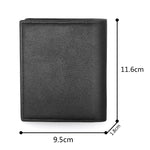 Charger l&#39;image dans la galerie, Taille d&#39;un porte carte en cuir tête de mort
