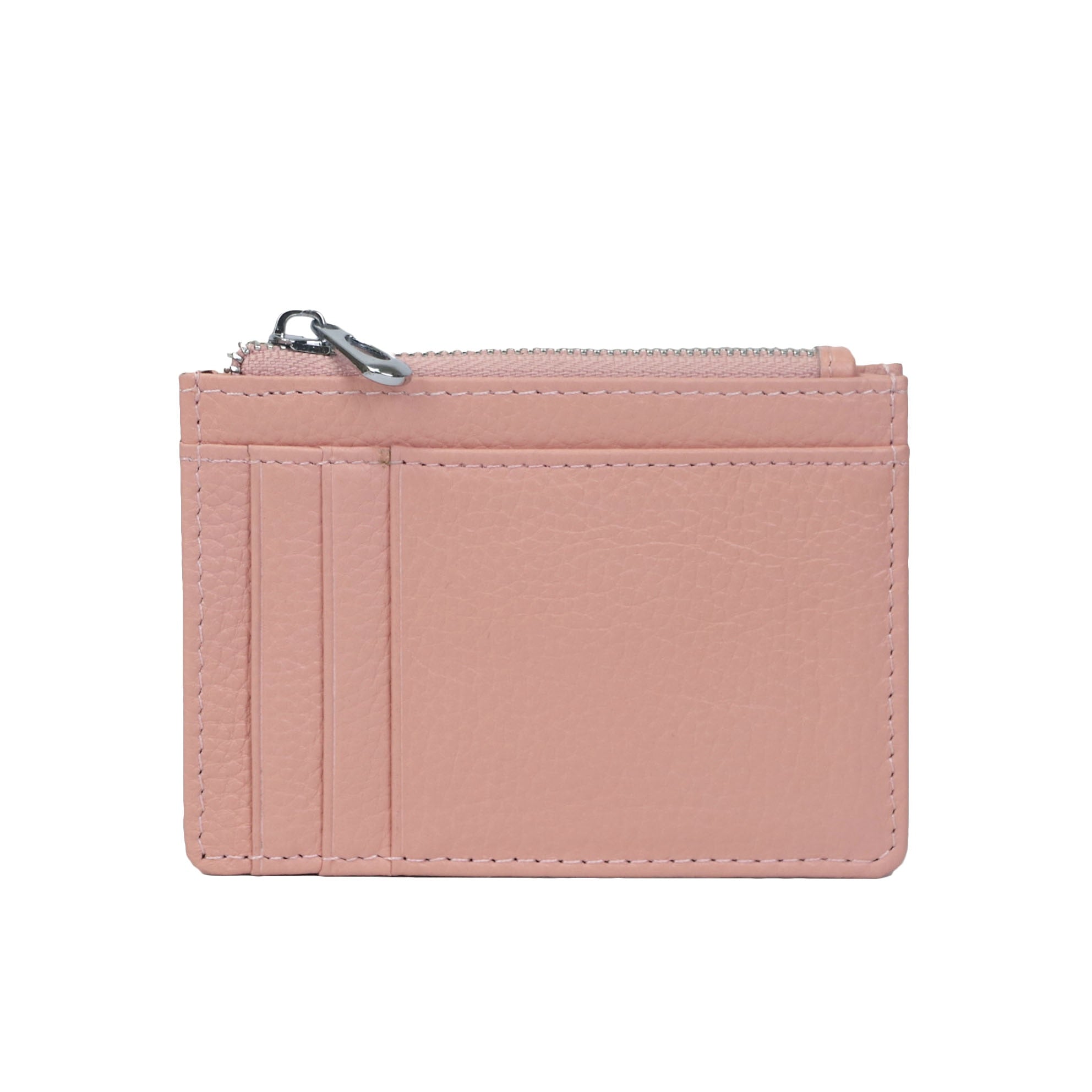 porte cartes en cuir avec fermeture zippé