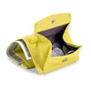 Porte Cartes avec emplacement pour monnaie et billet de couleur jaune intérieur