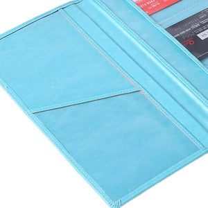 Porte carte grise en cuir 