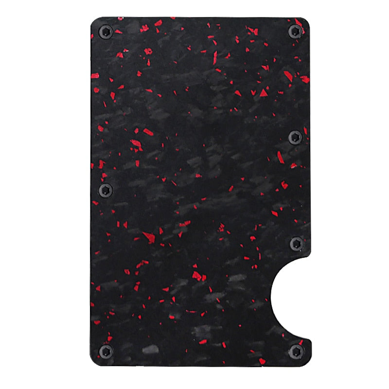 porte cartes rigide en carbone