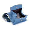 Porte Cartes avec emplacement pour monnaie et billet de couleur  bleu