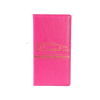 porte carte grise de couleur rose