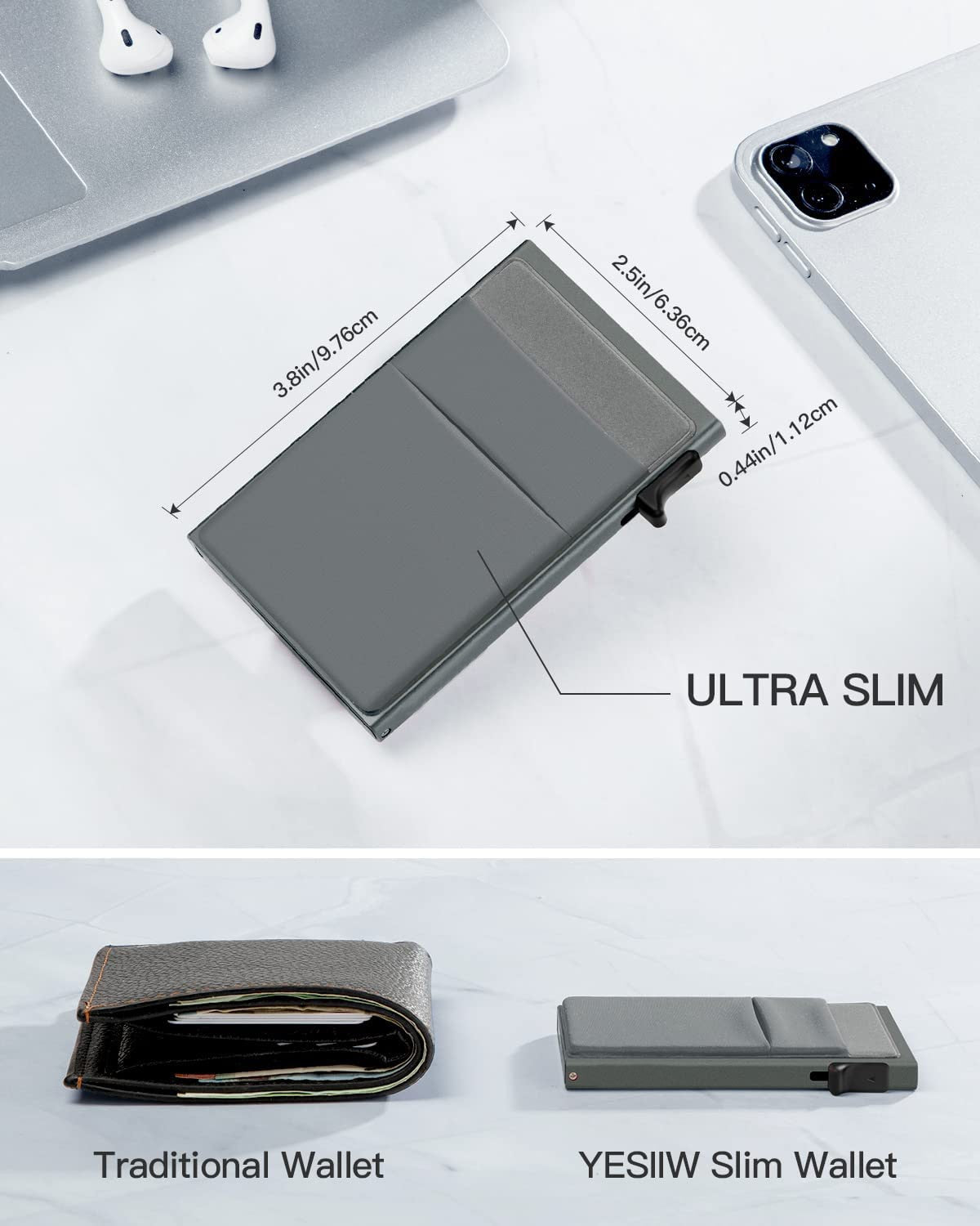 taille d'un porte cartes pop up