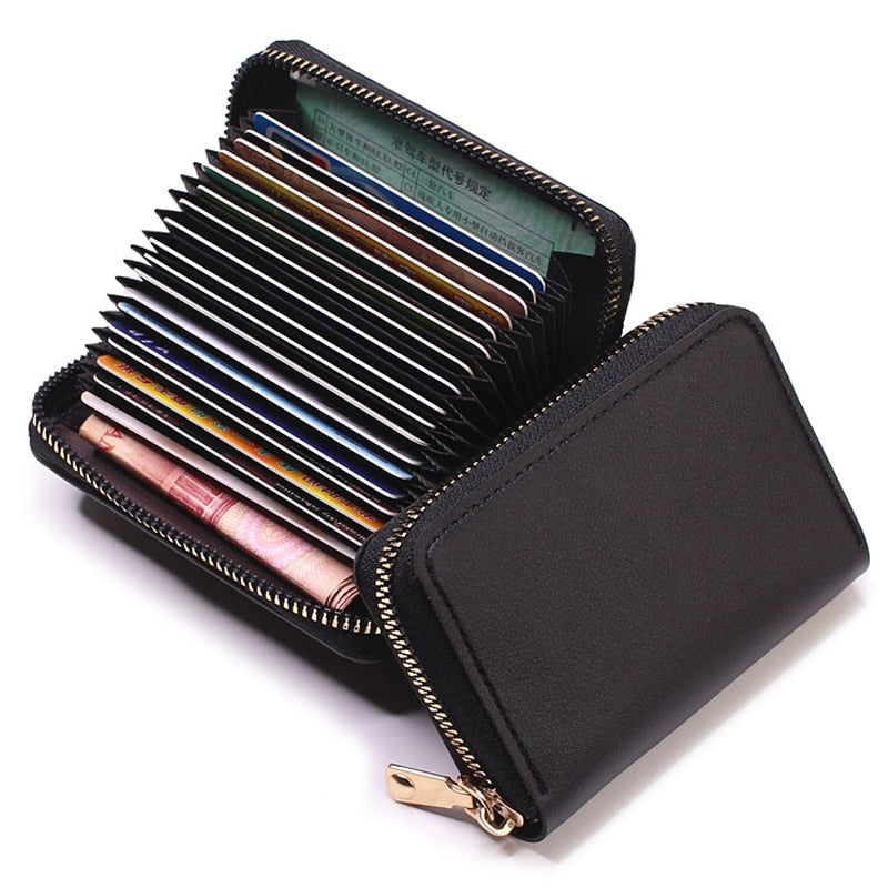 Porte Cartes Zippé