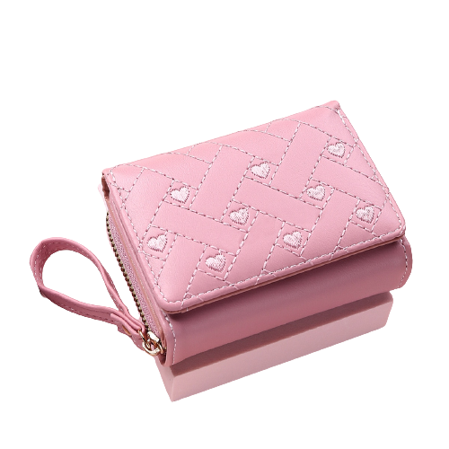 Porte Cartes pour femme de couleur rose