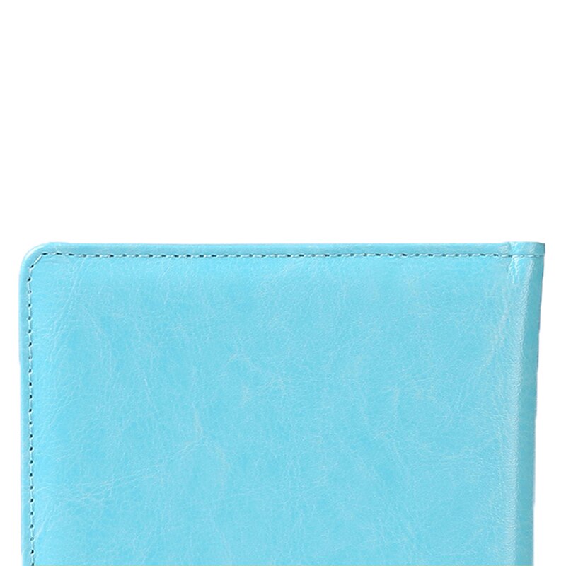 porte carte grise de couleur bleu