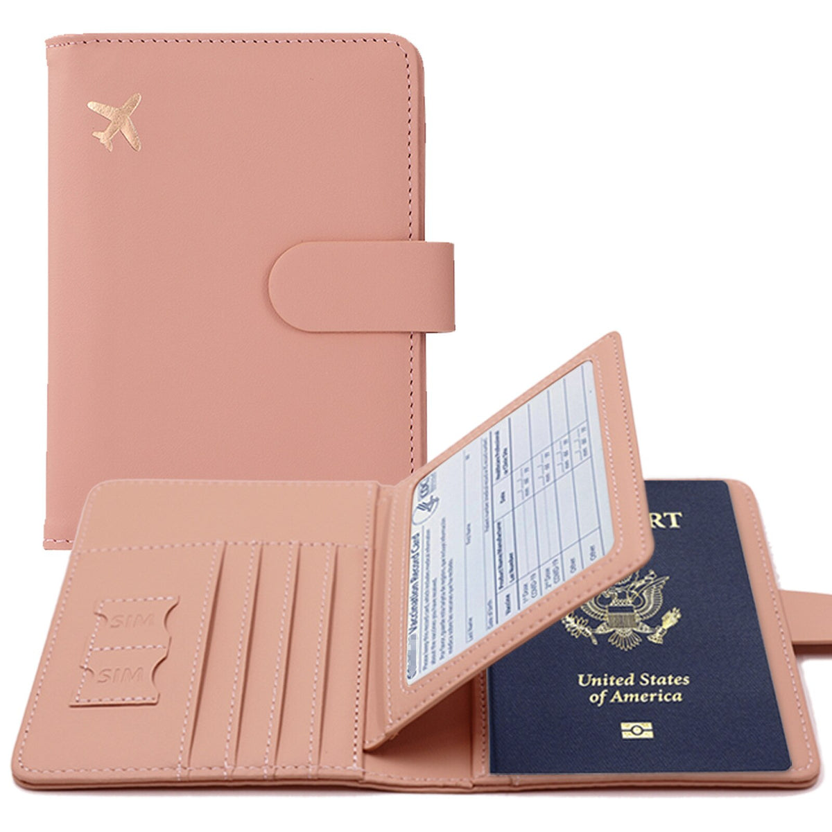2 pièces Vaccins Passeport Case for Your International Vaccine Card 2021, Housse de protection durable pour le livre de vaccination, Transparent, Impfass-2021 2 pièces Vaccins Passeport Case for Your International Vaccine Card 2021, Housse de protection durable pour le livre de vaccination, Transparent, Impfass-2021