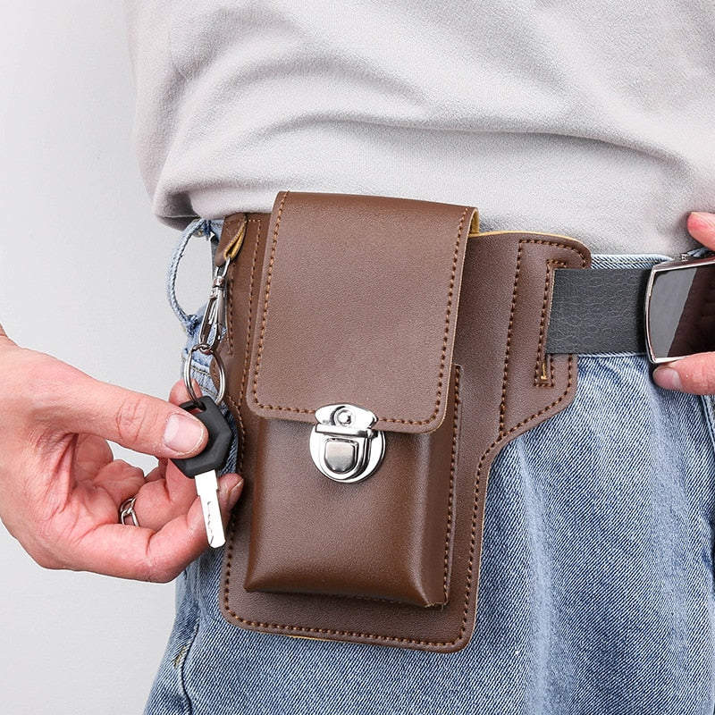 Porte Cartes ceinture sur homme