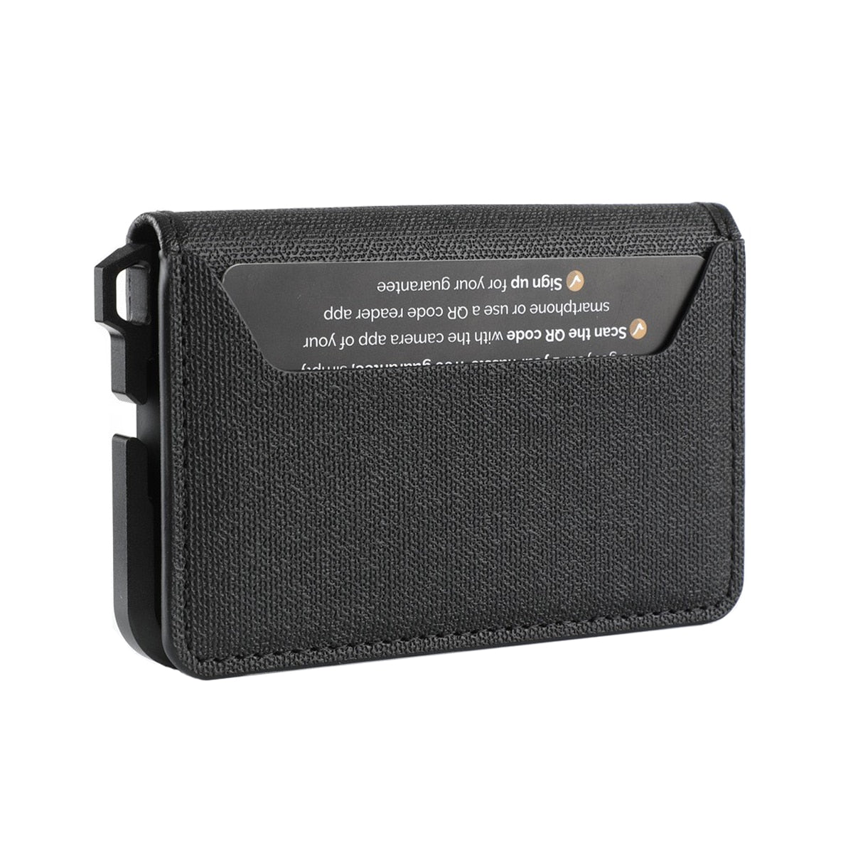 porte carte avec pince a billet élastique