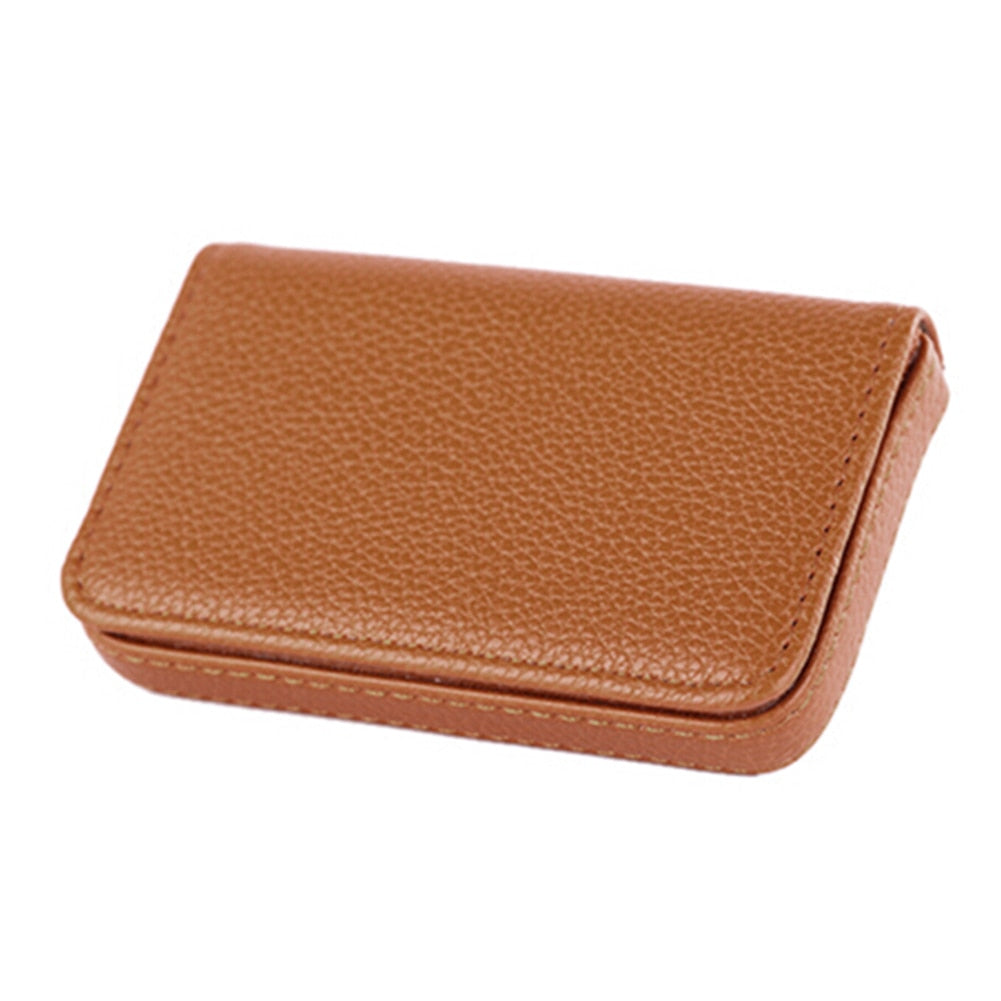 porte cartes de visite en cuir 