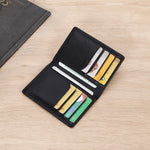 Charger l&#39;image dans la galerie, porte cartes ultra fin en cuir pour homme
