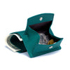 Porte Cartes avec emplacement pour monnaie et billet de couleur bleu clair