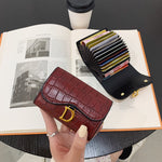 Charger l&#39;image dans la galerie, porte cartes avec de nombreux emplacement de cartes pour femme
