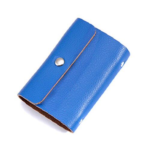 Porte Carte Femme Bleu